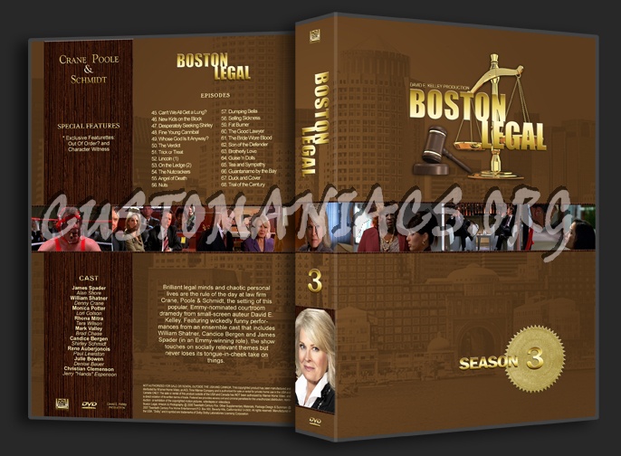 Boston Legal dvd cover