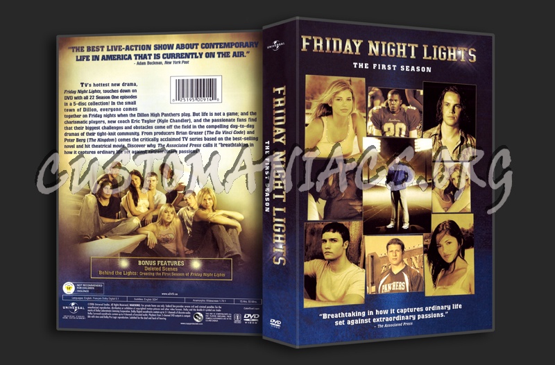 Friday Night Lights Season 1 dvd cover
