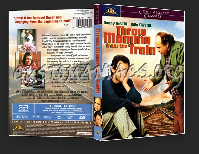 Throw Momma From the Train dvd cover