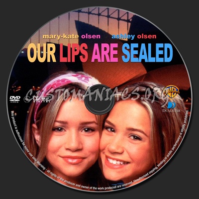 Our Lips Are Sealed dvd label