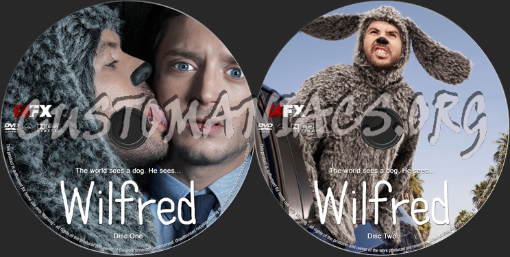 Wilfred dvd label