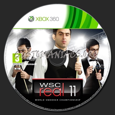 World Snooker Championship Real 2011 dvd label