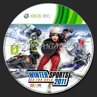 Winter Sports 2011 dvd label