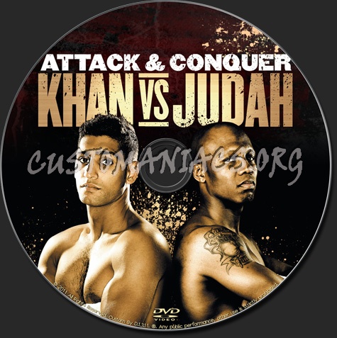 Khan vs Judah dvd label