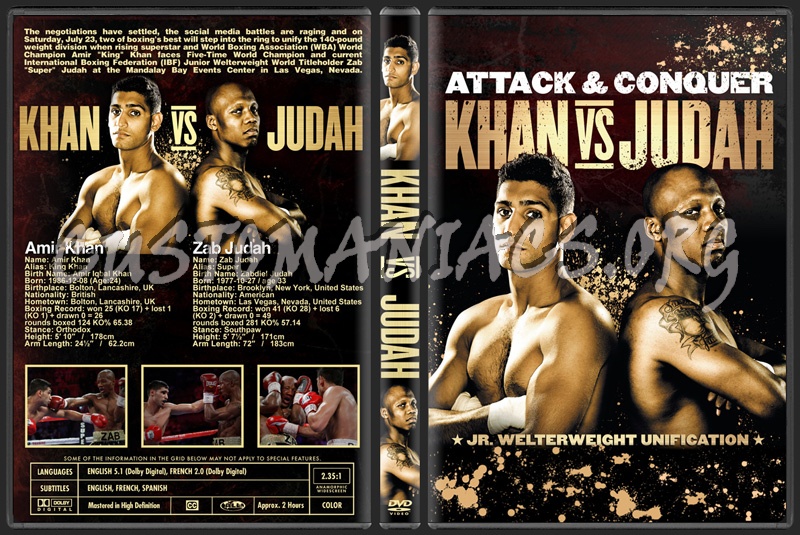 Khan vs Judah dvd cover
