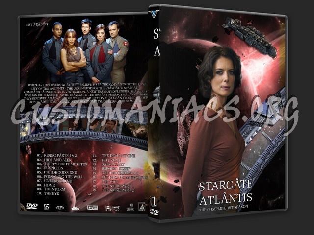 Stargate Atlantis Collection dvd cover