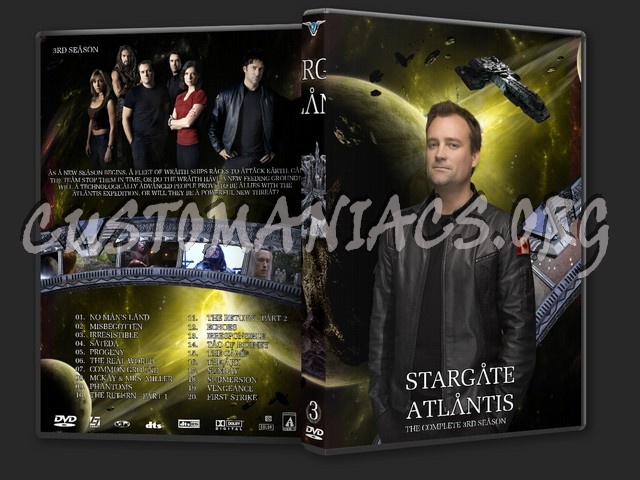 Stargate Atlantis Collection dvd cover