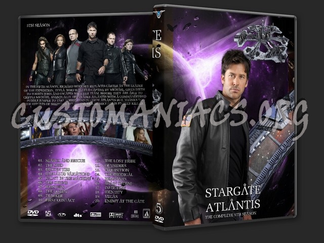 Stargate Atlantis Collection dvd cover