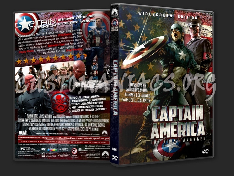 Captain America: The First Avenger dvd cover