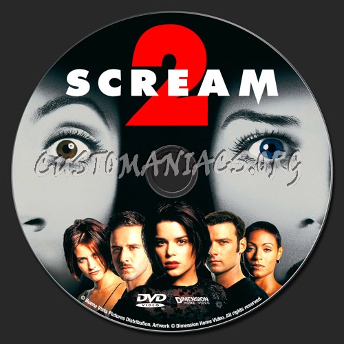 Scream 2 dvd label