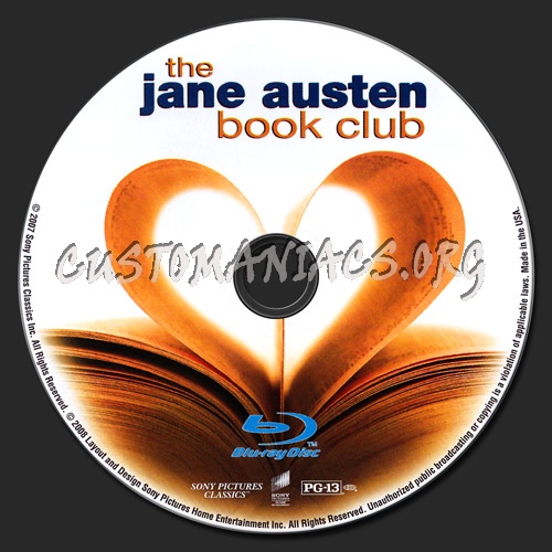 The Jane Austen Book Club blu-ray label