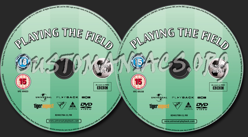 Playing the Field Season 1 dvd label