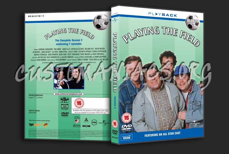Playing the Field Season 2 dvd cover