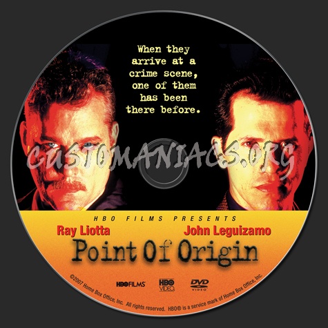 Point of Origin dvd label