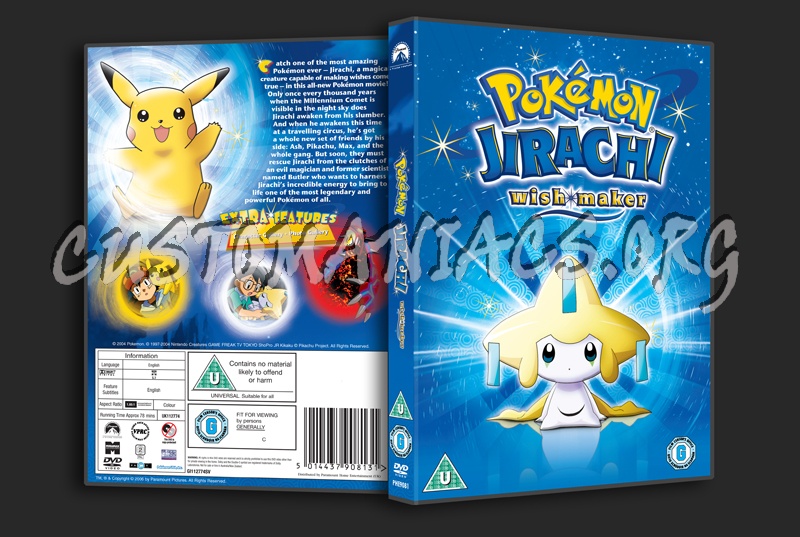 Pokemon: Jirachi Wishmaker dvd cover