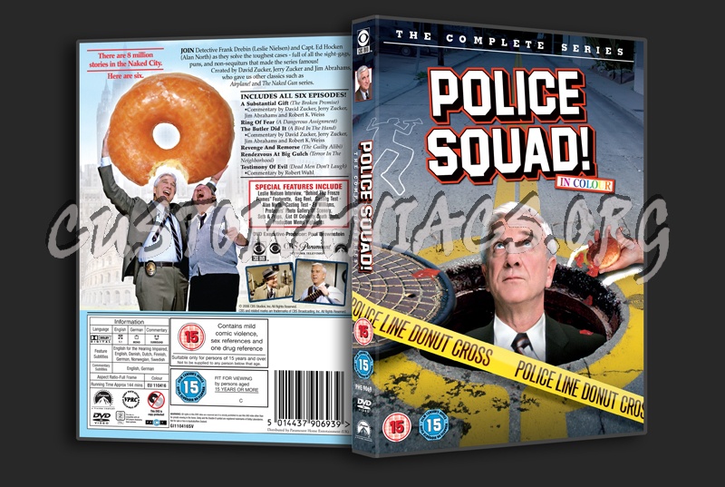 Police Squad! The Complete Series dvd cover