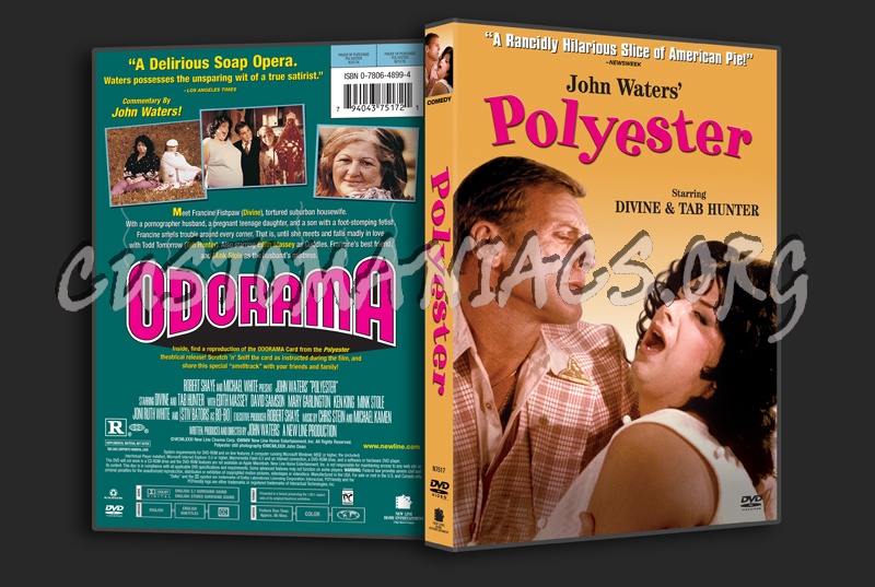 Polyester dvd cover