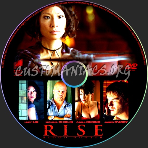 Rise Blood Hunter dvd label