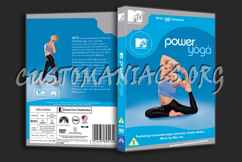 MTV Power Yoga dvd cover