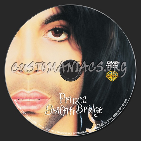 Prince Graffiti Bridge dvd label