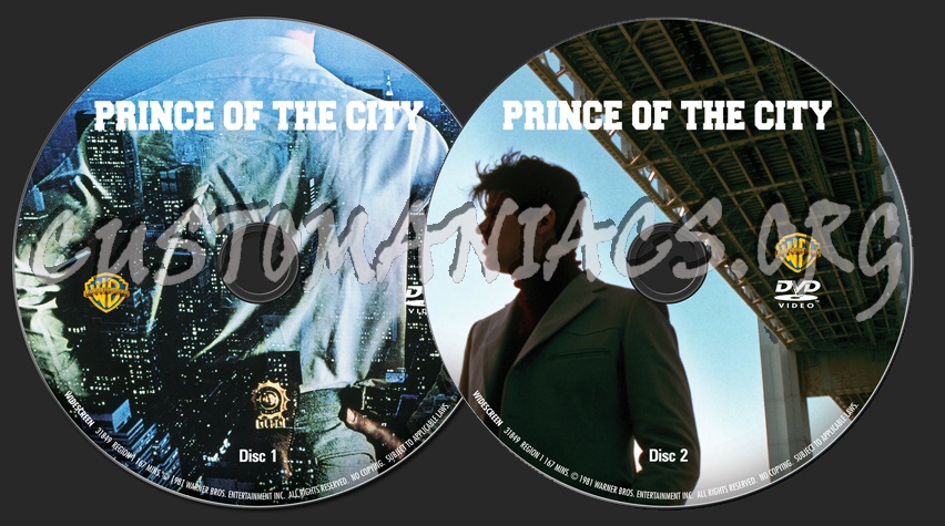 Prince of the City dvd label