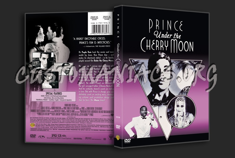 Prince Under the Cherry Moon dvd cover