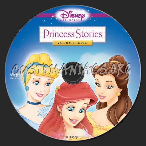 Princess Stories Volume 1 dvd label
