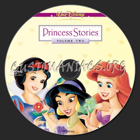 Princess Stories Volume 2 dvd label