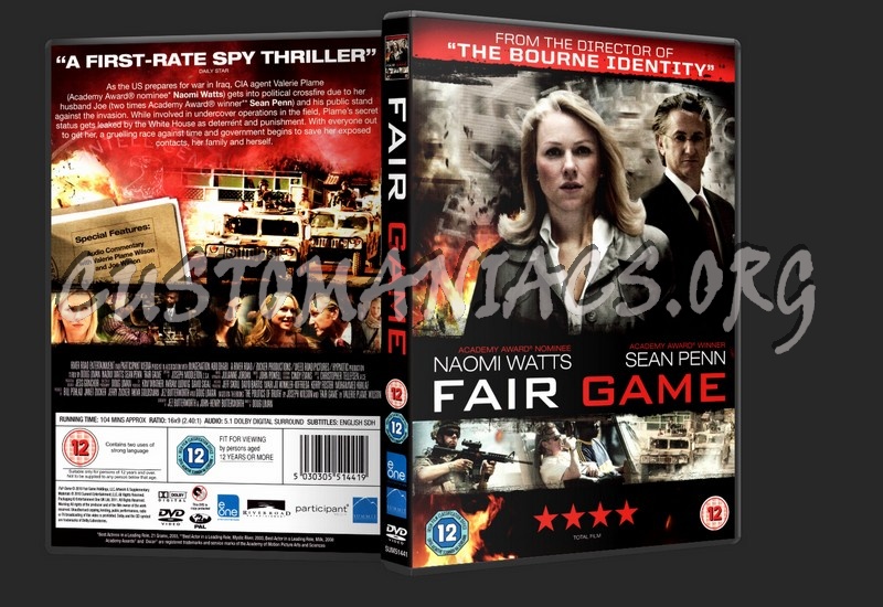 Fair Game dvd cover