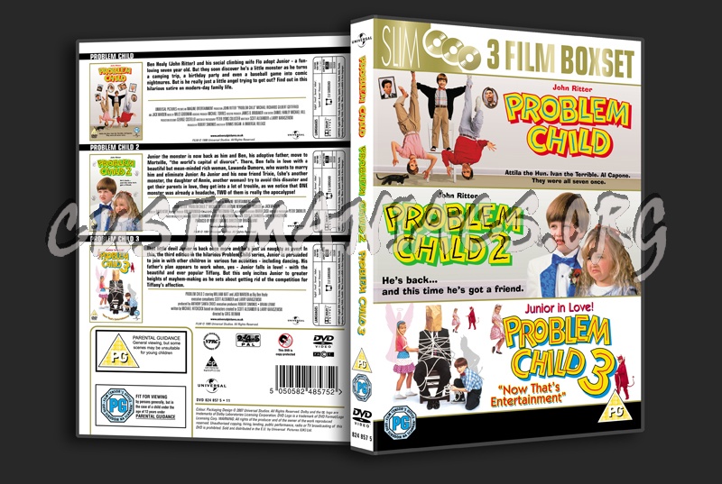 Problem Child Trilogy dvd cover