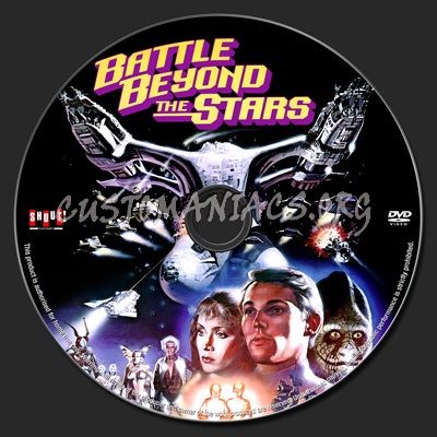 Battle Beyond The Stars dvd label