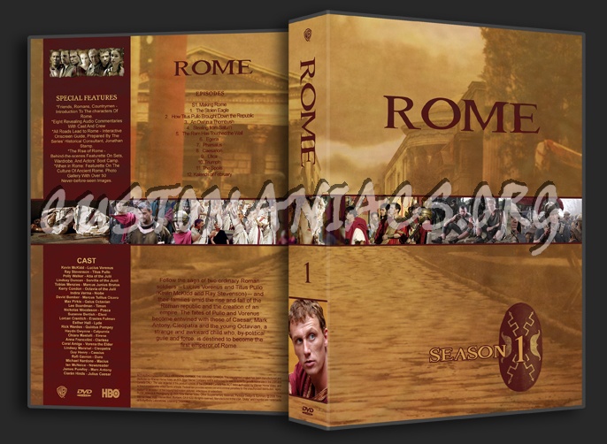 Rome dvd cover