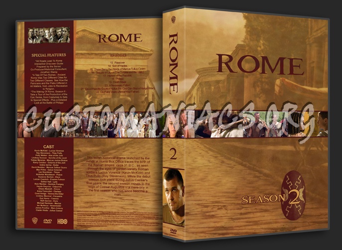 Rome dvd cover