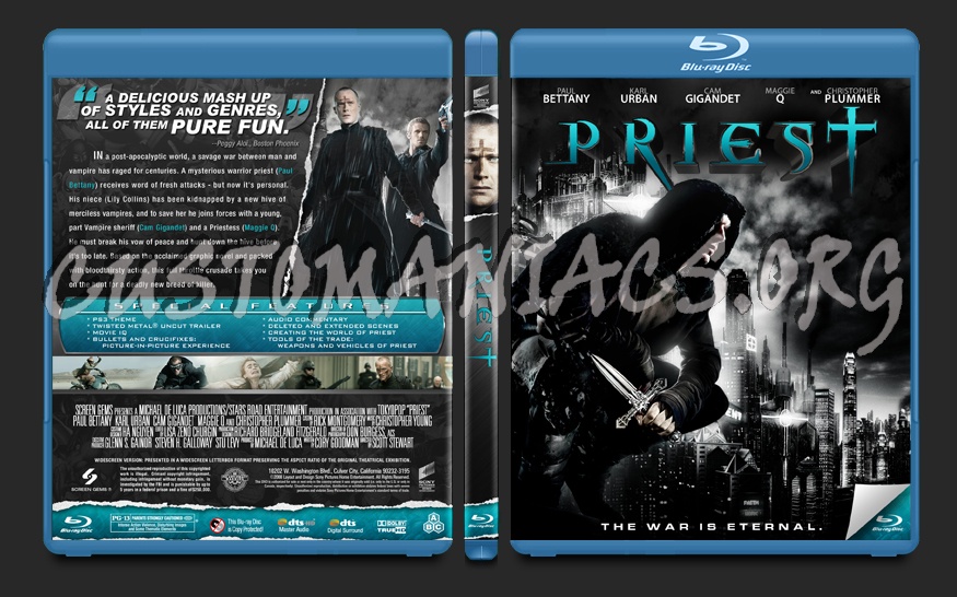 Priest blu-ray cover