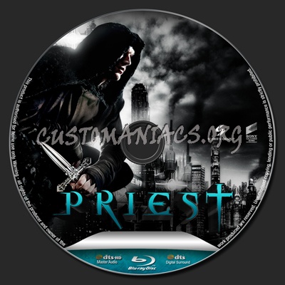 Priest blu-ray label