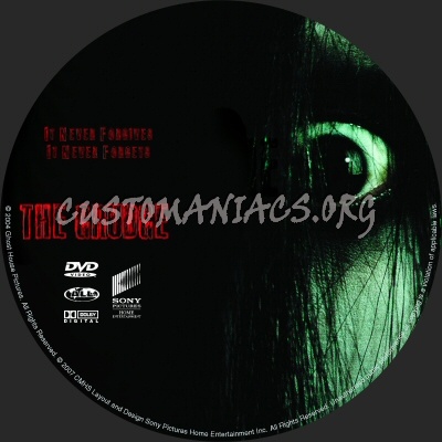 The Grudge dvd label