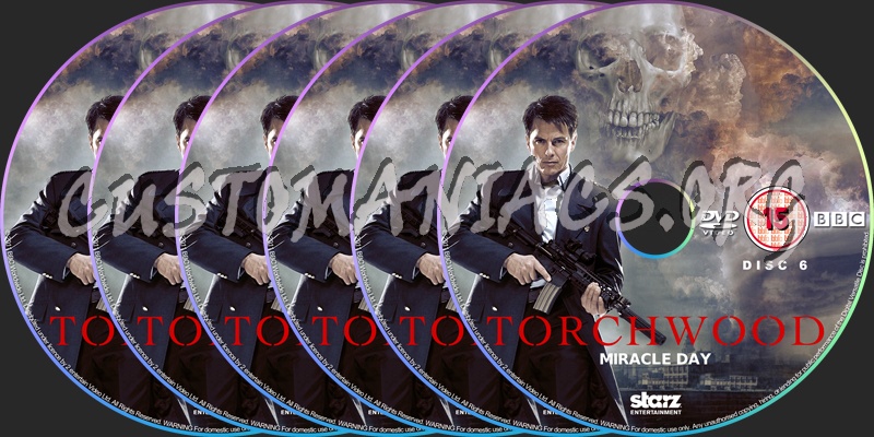 Torchwood : Miracle Day dvd label