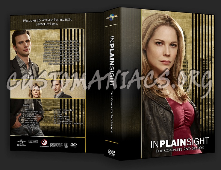 In Plain Sight - TV Collection dvd cover