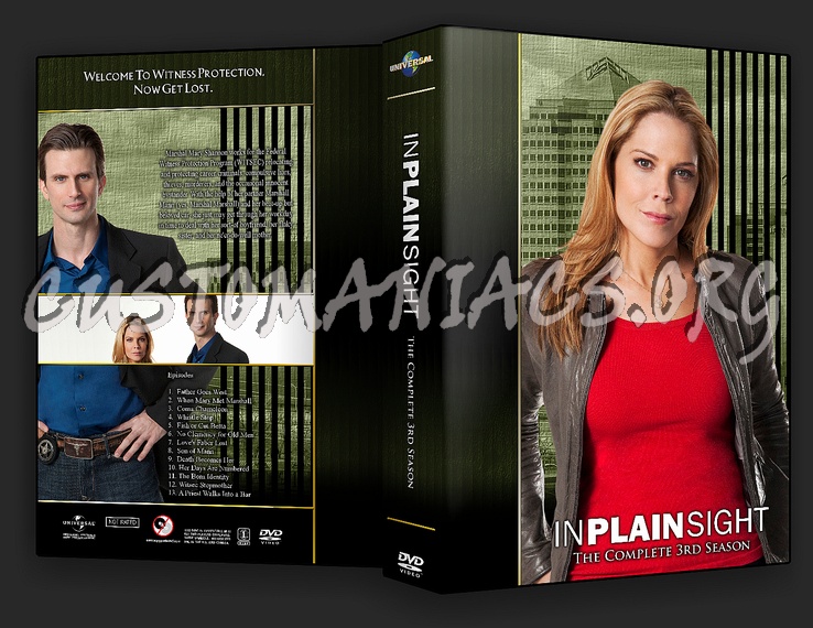 In Plain Sight - TV Collection dvd cover