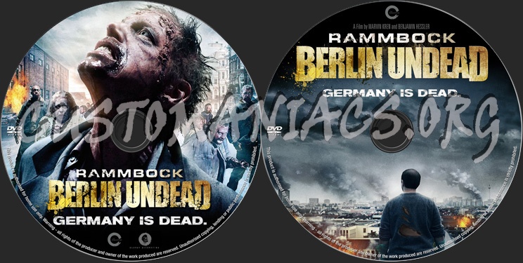 Rammbock Berlin Undead dvd label
