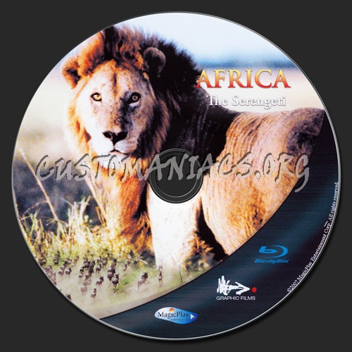 Imax Africa blu-ray label
