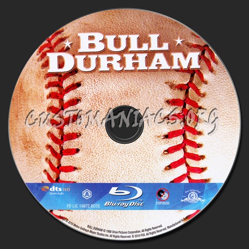 Bull Durham blu-ray label