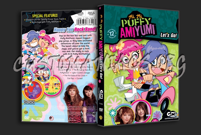 Puffy Ami Yumi Let's Go dvd cover - DVD Covers & Labels by
