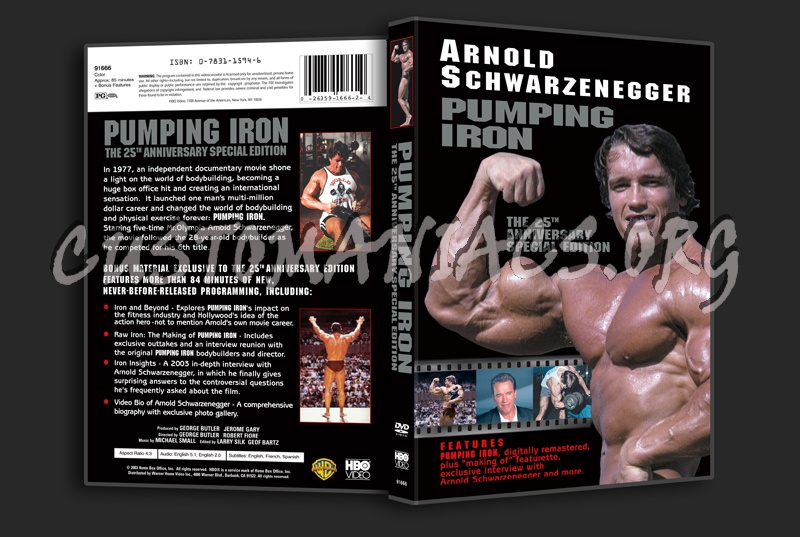 Pumping Iron dvd cover