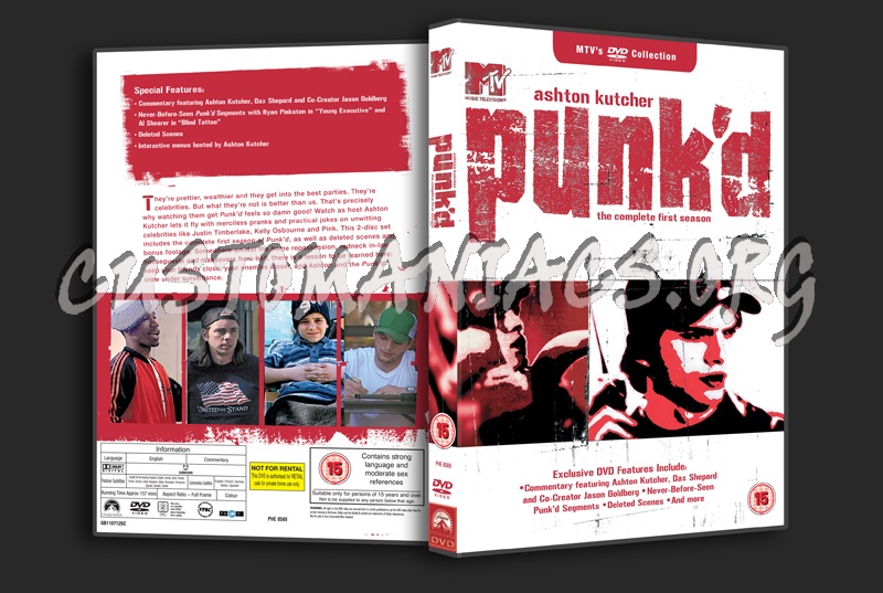 Punk'd  Season 1 dvd cover