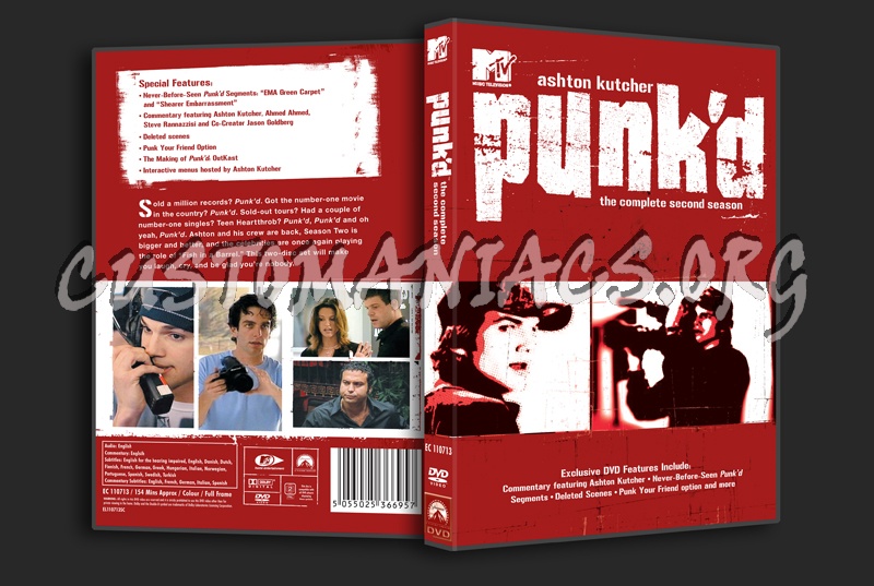 Punk'd Season 2 dvd cover