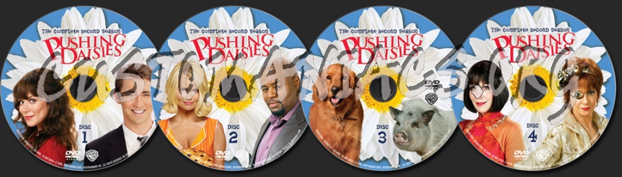 Pushing Daisies Season 2 dvd label