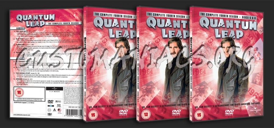 Quantum Leap Season 4 dvd cover