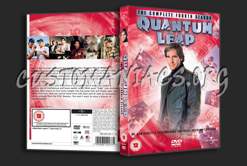 Quantum Leap Season 4 dvd cover