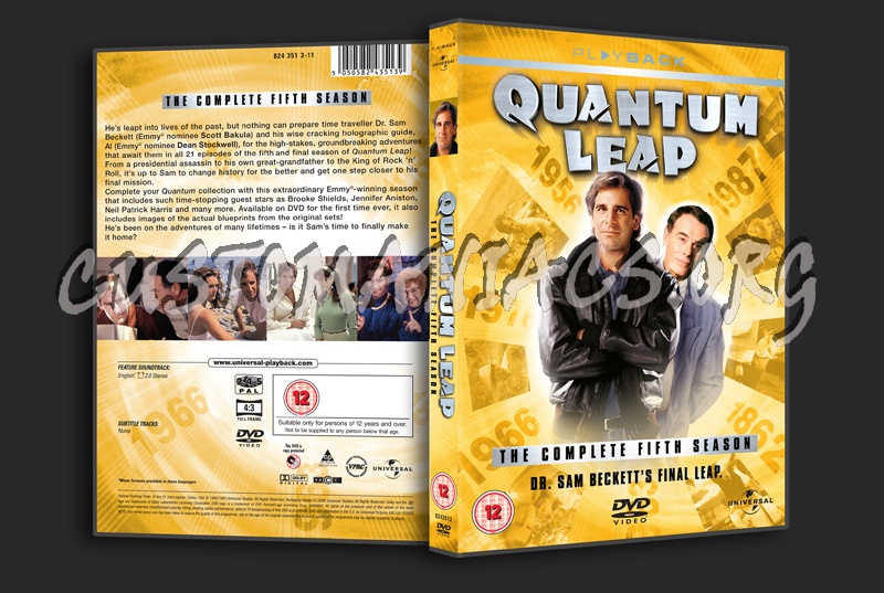 Quantum Leap Season 5 dvd cover